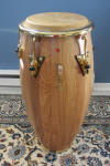 Steer skin conga head
